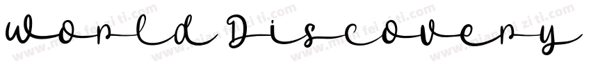 World Discovery Three PERSONAL Reg字体转换